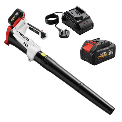 18V Cordless Leaf Blower with Battery and Charger