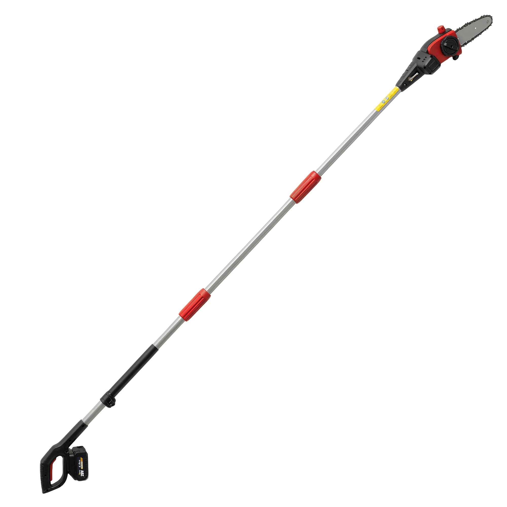 18V 8" Cordless Pole Chainsaw with 2 Batteries and Charger
