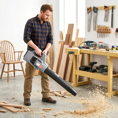 36V Cordless Leaf Blower with 2 Batteries and Charger