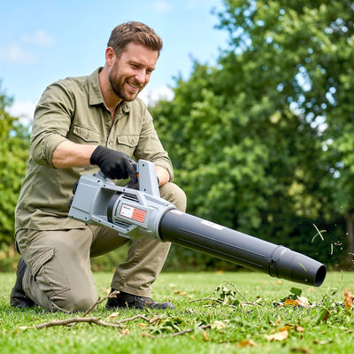 36V Cordless Leaf Blower with 2 Batteries and Charger